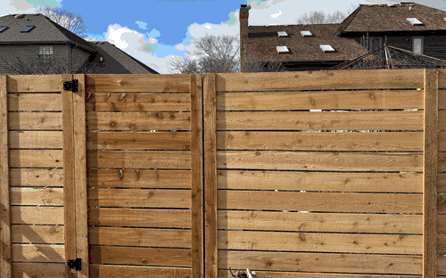 cedar fence